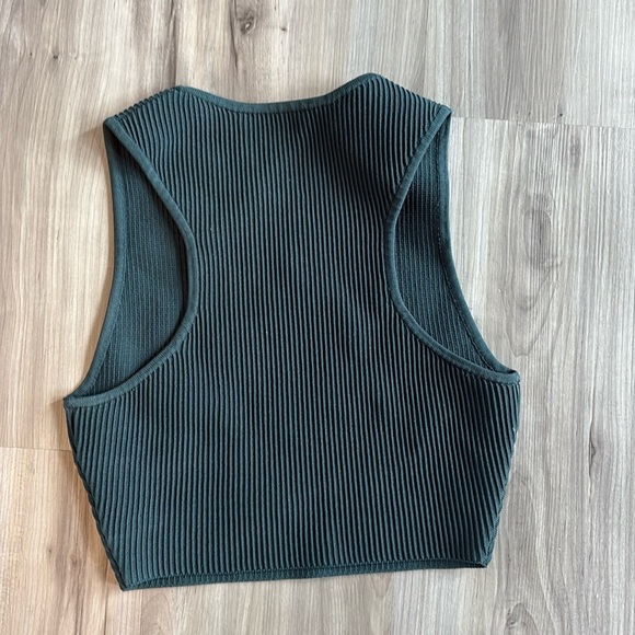 Babaton Ribbed Tank Top - Deep Teal - Picture 3 of 3